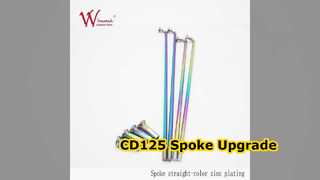 CD125 Motor Spaakset Gedraaid Staal