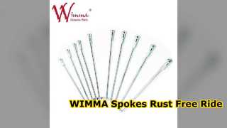 WIMMA Motor Spaakset Zilver Voor Achter