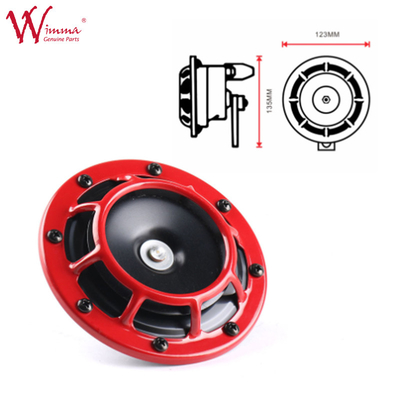 Motorfiets luidspreker Hoorn Super Luid Blast Tone Grill Mount 12v Elektrisch Hoorn 4ω Zwart