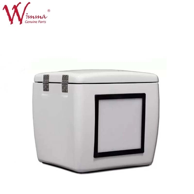 Verzenddoos met glasvezel Jumbo Doos Wit met LED-lichten Goede prestaties 85 L FRP 500mm*485mm*495mm