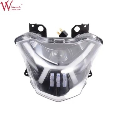LED-koplamp een strak zwart voor Kawasaki Z650 en Versys X300