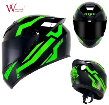 Full Face Motorcycle Helm met aerodynamisch ontwerp en geïntegreerde Bluetooth-communicatie