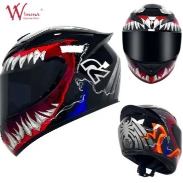 DOT Full Face Moto Helmet met wasbare voering Motorfietshelm Groothandel Prijs Custom Logo Helmen Fabriek fabrikant