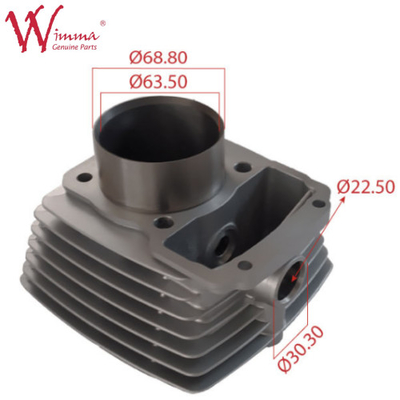 Cylinder Block Cylinder Kit Motorfiets Motor OEM Kwaliteit CG200 ISO9001 Goedkeuring Groothandel