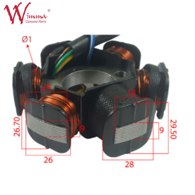 Motorfiets Magnetische stator spoel Complete elektrische onderdelen XY1258(2009) ISO9001 goedkeuring