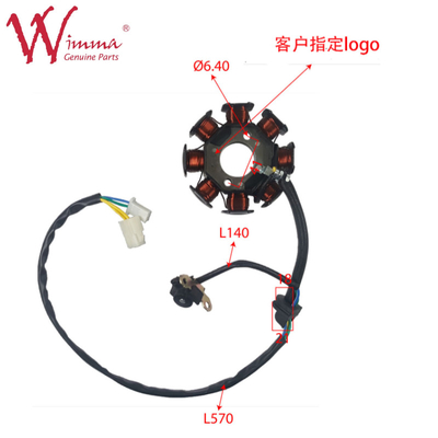 Motorfiets Magnetische stator spoel stator Comp GD115 Compleet koper staal Groothandel