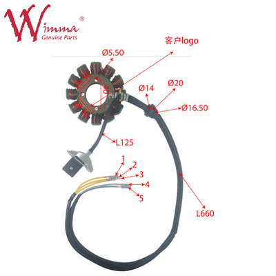 Motorfiets Magnetische stator spoel stator Comp CHIEFII ((2021) ISO9001 Op de lijst