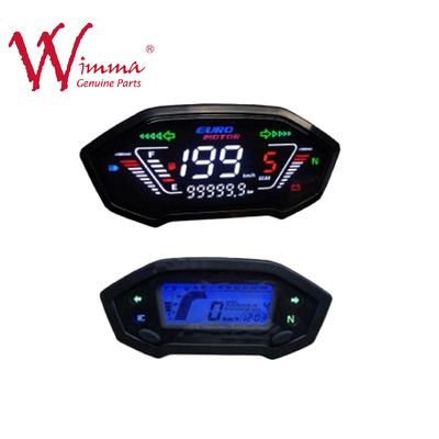 Motorfiets snelheidsmeter Assy Verstelbare snelheidsmeter Elektronische snelheidsmeter voor motorfietsen met aanpasbare functies