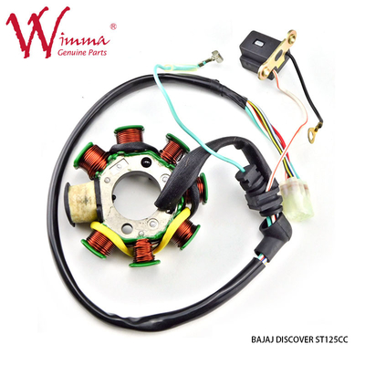 Motorfiets stator spoel comp professionele fabriek gemaakt oem hoge kwaliteit bajaja discover st125cc 2014 2017