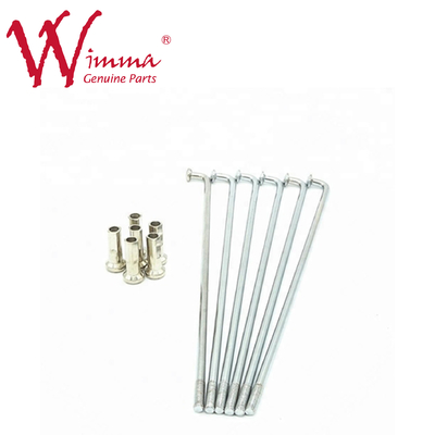 Motorfiets Spoke Set C90 Custom Motorfiets Spokes And Nipples WIMMA Chroom Zink Plating