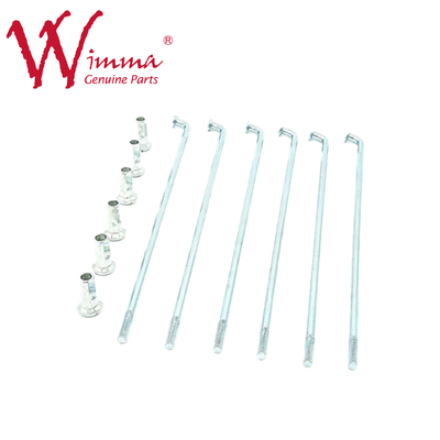 Motorfiets Spoke Set C90 Custom Motorfiets Spokes And Nipples WIMMA Chroom Zink Plating