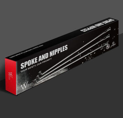 Motorfiets Spoke Set Met Nippels A9G Voor Achterwiel Spoke Zilver WIMMA